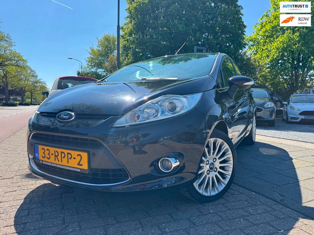 Ford Fiesta 1.6 Titanium Clima Elek Pakket Lmv Cruise, Voorwielaandrijving, Stof, Zwart, Automatische klimaatregeling