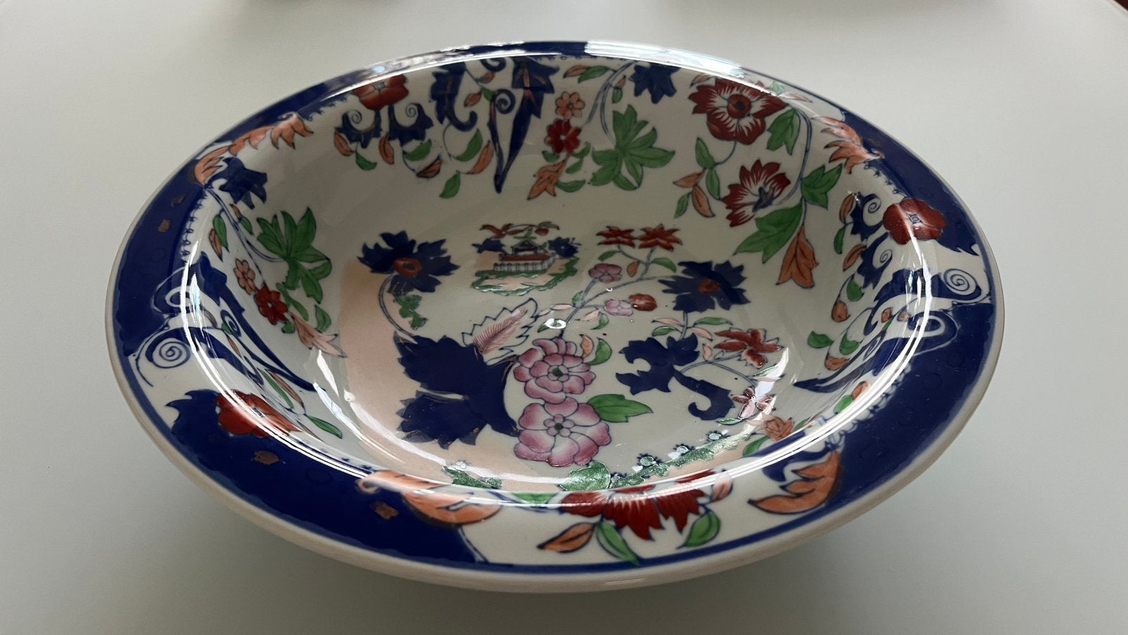 Vintage Victoria Ware Ironstone schaal, Ophalen of Verzenden