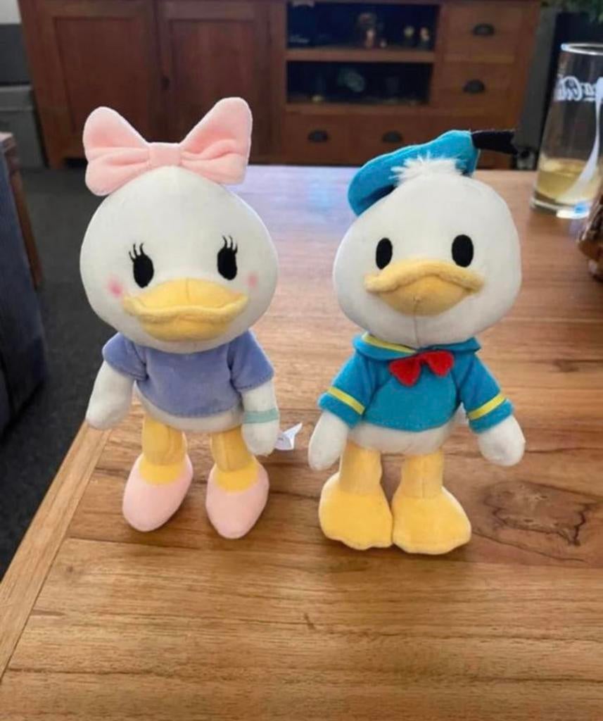 Disney nuimos poppen knuffels van Donald Duck & Katrien, Verzamelen, Ophalen of Verzenden, Donald Duck, Zo goed als nieuw, Overige typen