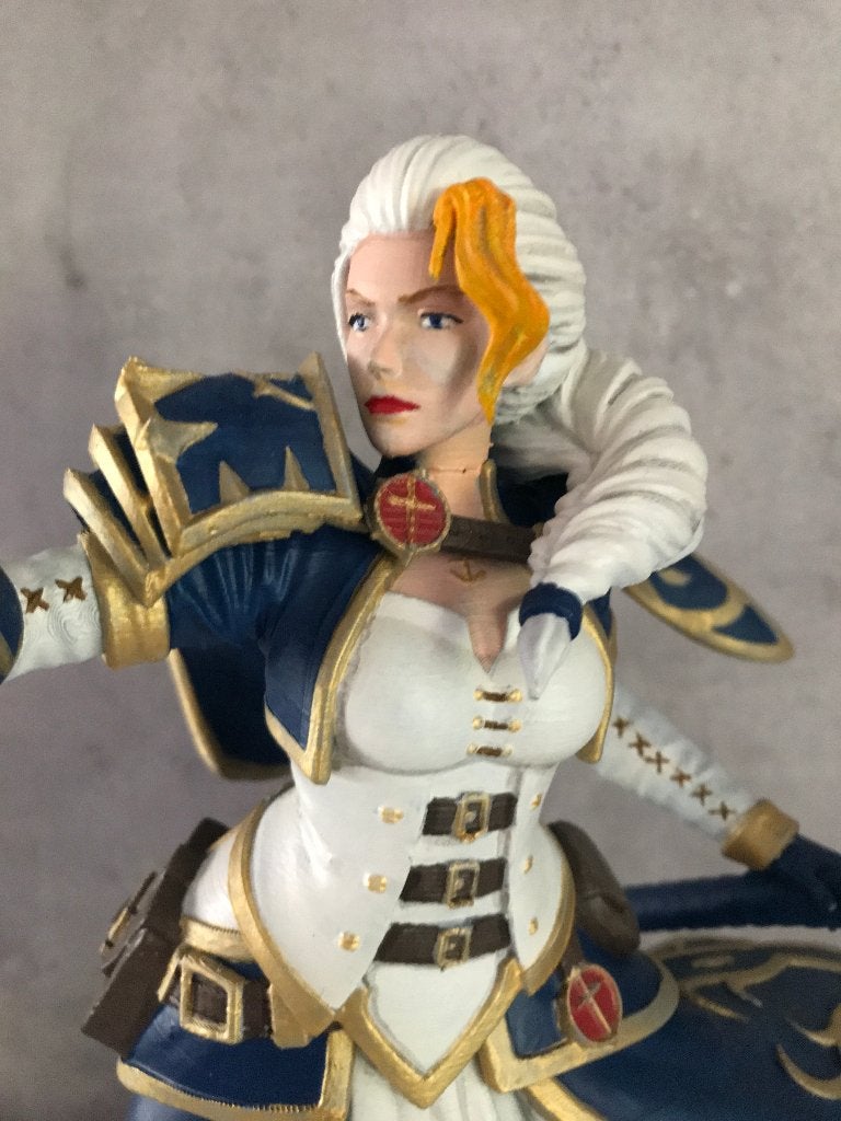 Jaina - Handgeschilderd - 3d geprint, Ophalen, Nieuw, Fantasy