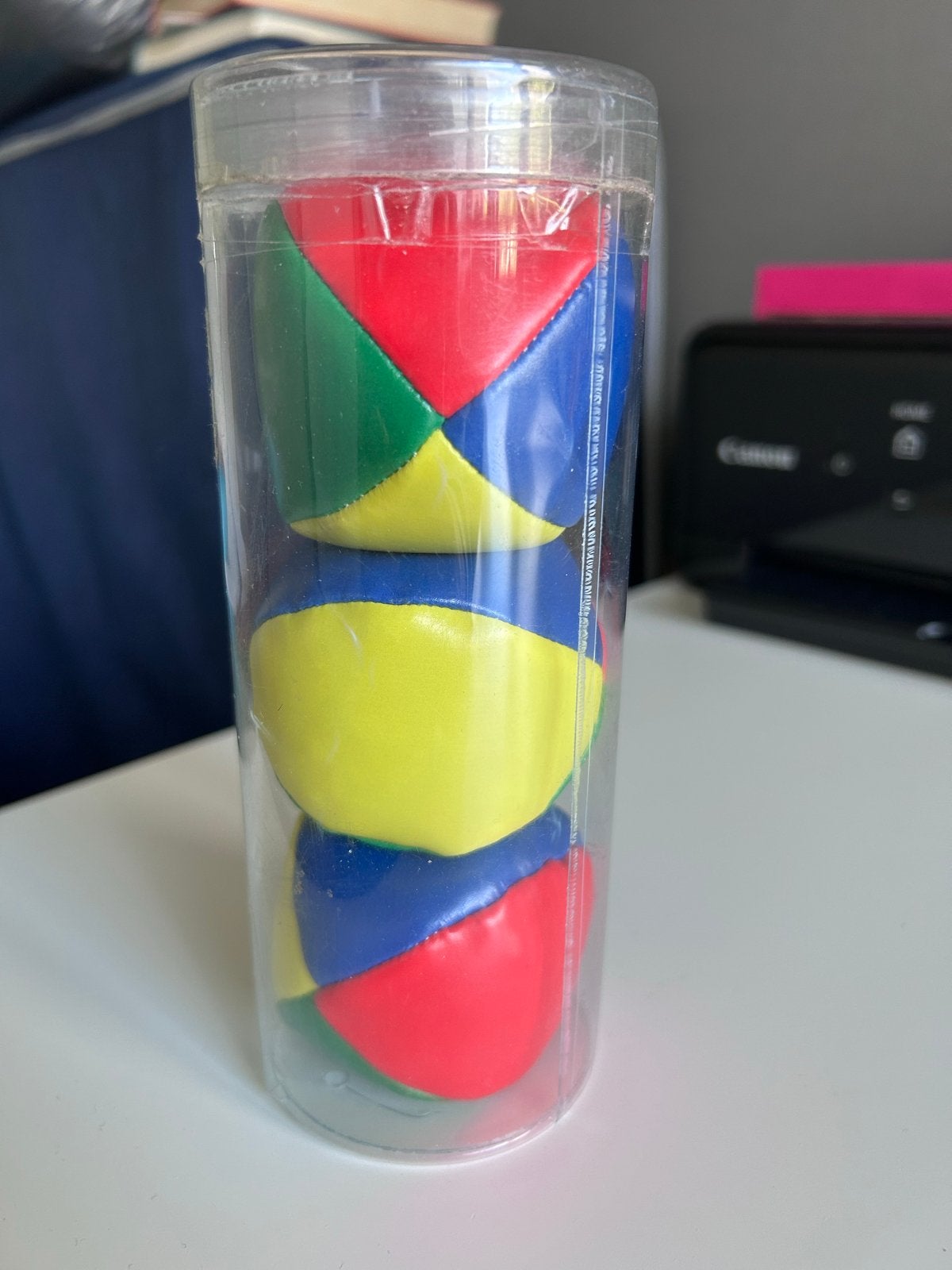 Jongleerballen set - Intertoys, Kinderen en Baby's, Ophalen of Verzenden, Zo goed als nieuw, Jongen of Meisje