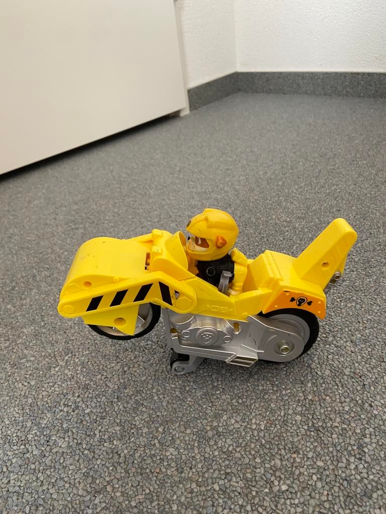 Paw patrol Rubble motor, Ophalen of Verzenden, Zo goed als nieuw