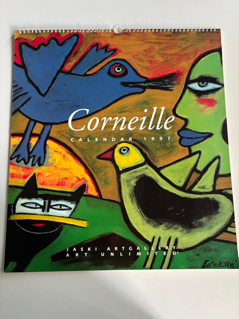 Corneille Kunstkalender 1997 | L 50 cm | B 45 cm, Ophalen of Verzenden, Maandkalender