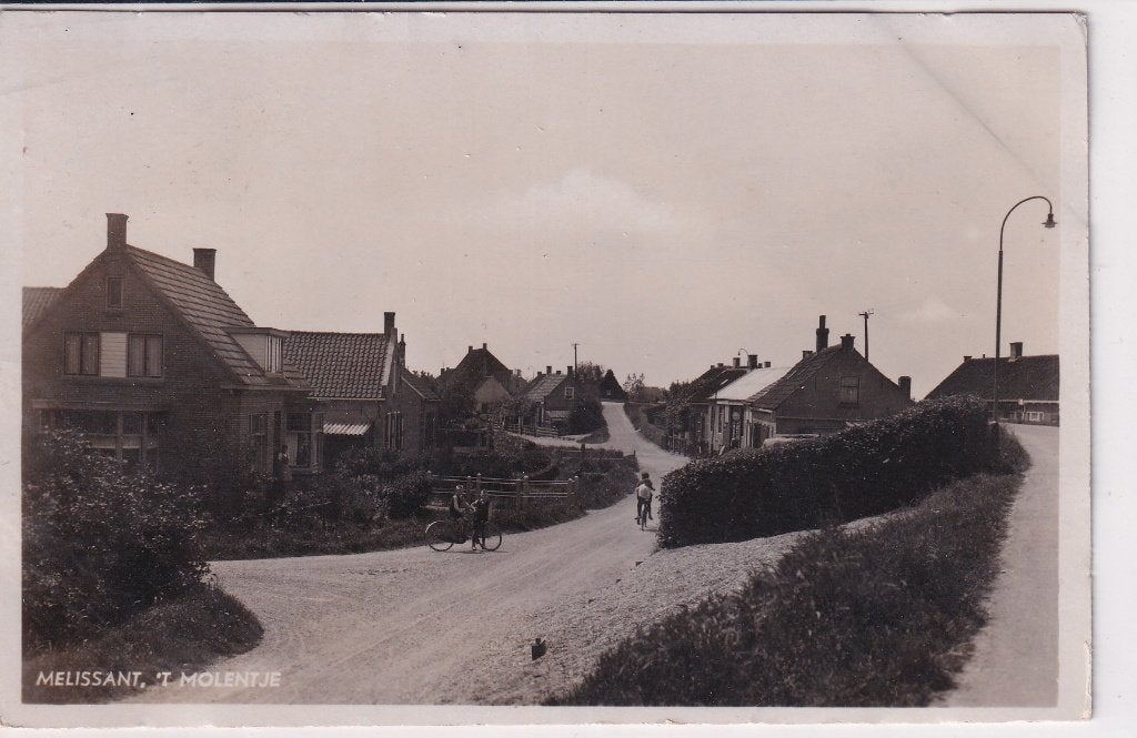 Melissant 't Molentje, Verzenden, 1920 tot 1940, Gelopen, Zuid-Holland