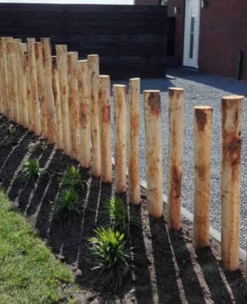 Kastanje palen, Tuin en Terras, Palen, Balken en Planken, Ophalen, Palen, Nieuw, Hardhout