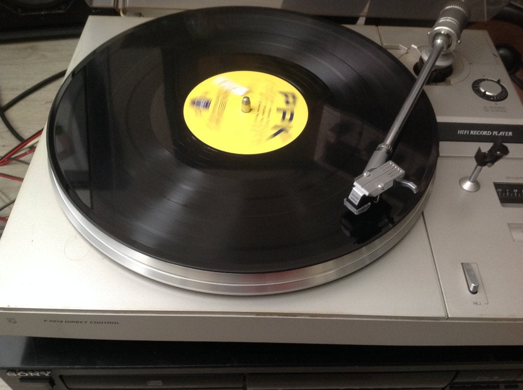 Philips F7213 Direct Control HiFi platenspeler, Philips, Gebruikt, Automatisch, Ophalen of Verzenden