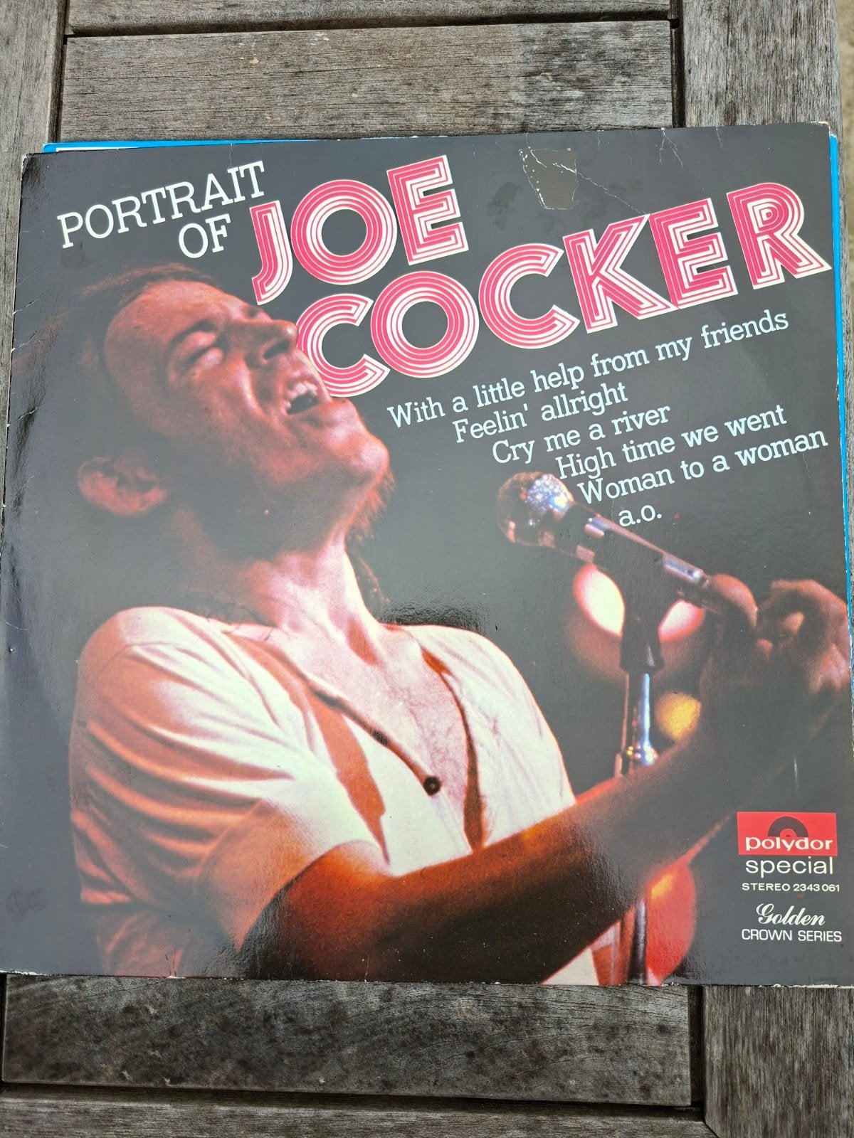 Joe Cocker - Portrait of Joe Cocker LP (Polydor), Ophalen of Verzenden, Gebruikt, 12 inch