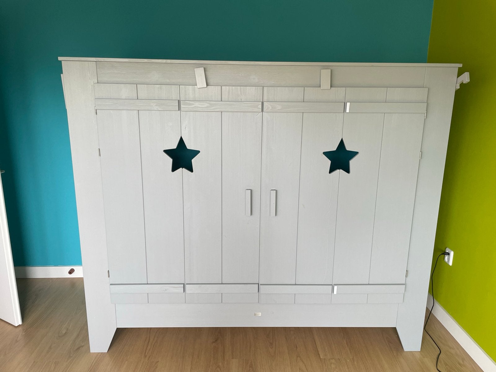 Bedstee Stoer - Eenpersoonsbed met Opbergruimte, Ophalen, Gebruikt, 90 cm, Eenpersoons