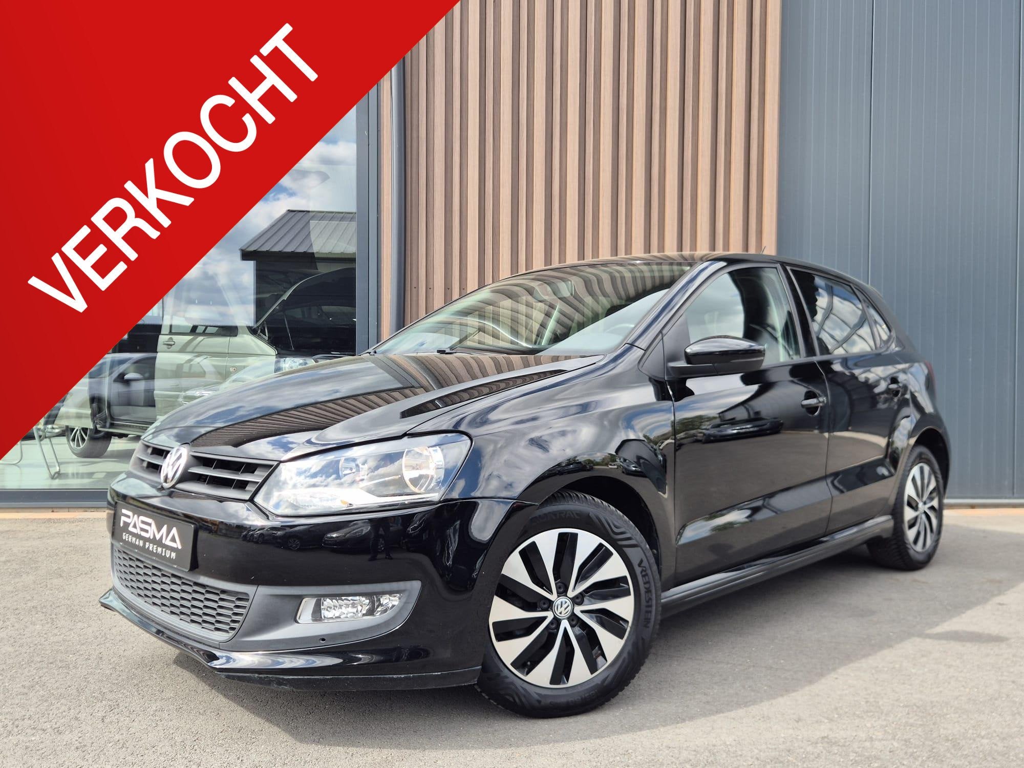 Volkswagen Polo 1.0 BlueMotion Edition | Airco | Cruise | Bl, Voorwielaandrijving, Stof, 95 pk, Zwart