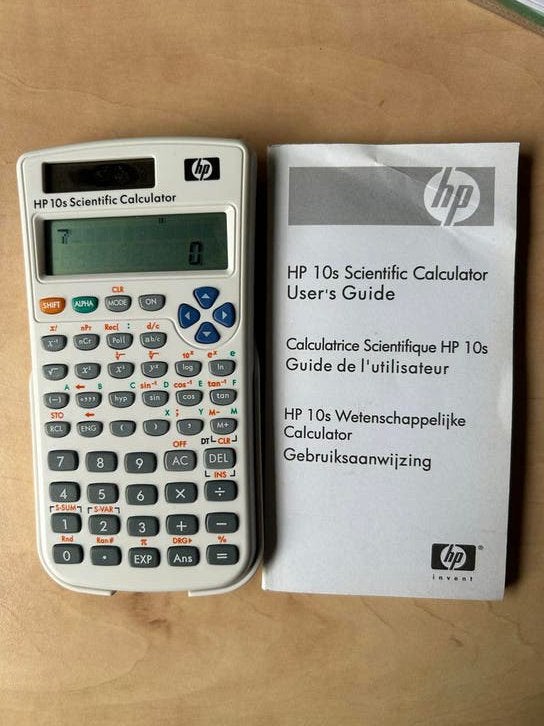 Calculator HP10s, Ophalen of Verzenden, Zo goed als nieuw