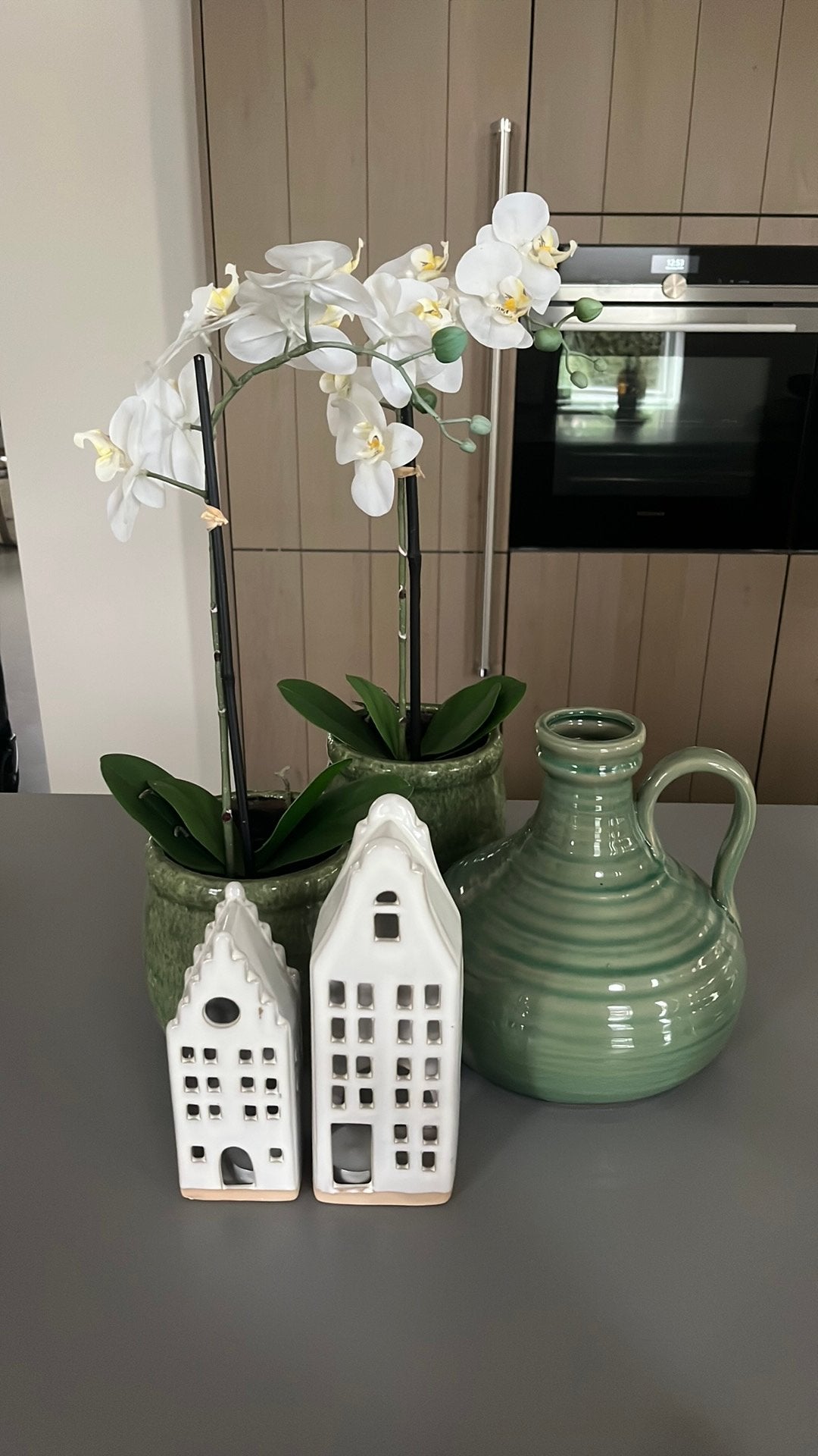 Decoratie set, Huis en Inrichting, Woonaccessoires | Vazen, Ophalen, Zo goed als nieuw