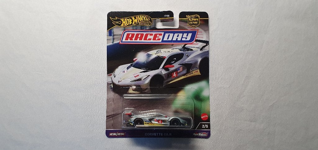 Hot Wheels Premium Corvette C8.R GT, Ophalen of Verzenden, Nieuw, Auto