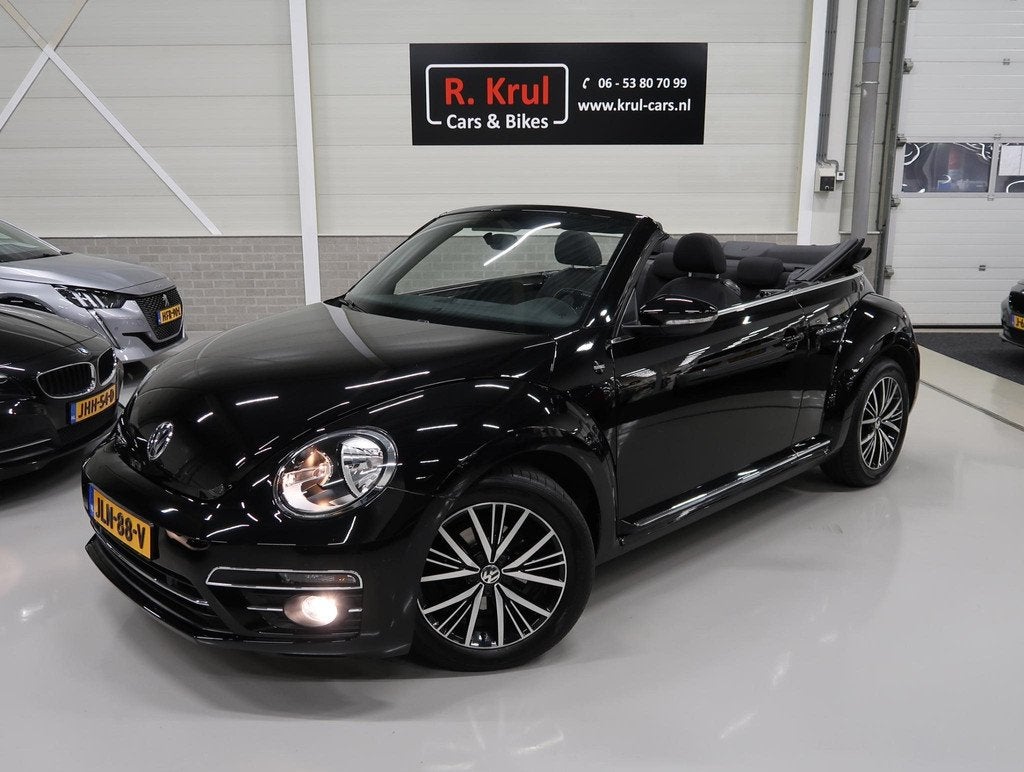 Volkswagen Beetle Cabriolet 1.2 TSI Sound Airco-ecc Navigati, Voorwielaandrijving, Stof, Gebruikt, 4 cilinders