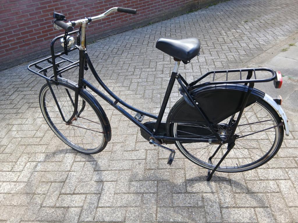 Tekoop  oma fiets, Fietsen en Brommers, Fietsen | Dames | Damesfietsen, 47 tot 50 cm, Ophalen, Gebruikt, Overige merken