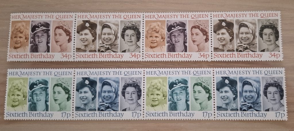 Great Britain stamp set 1986 60th Birthday Queen Elizabeth, Verzenden, Postfris