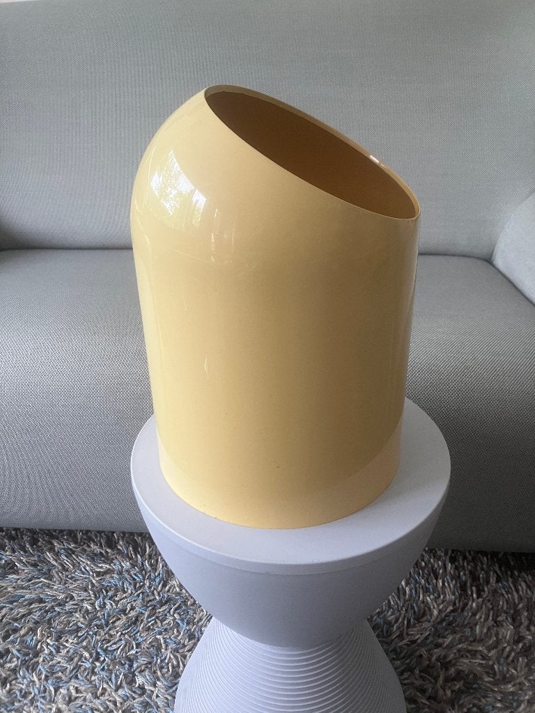 Prullenbak van Gedy design: Makio Hasuike, made in Italy, 10 tot 20 liter, Ophalen of Verzenden, Gebruikt, Kunststof