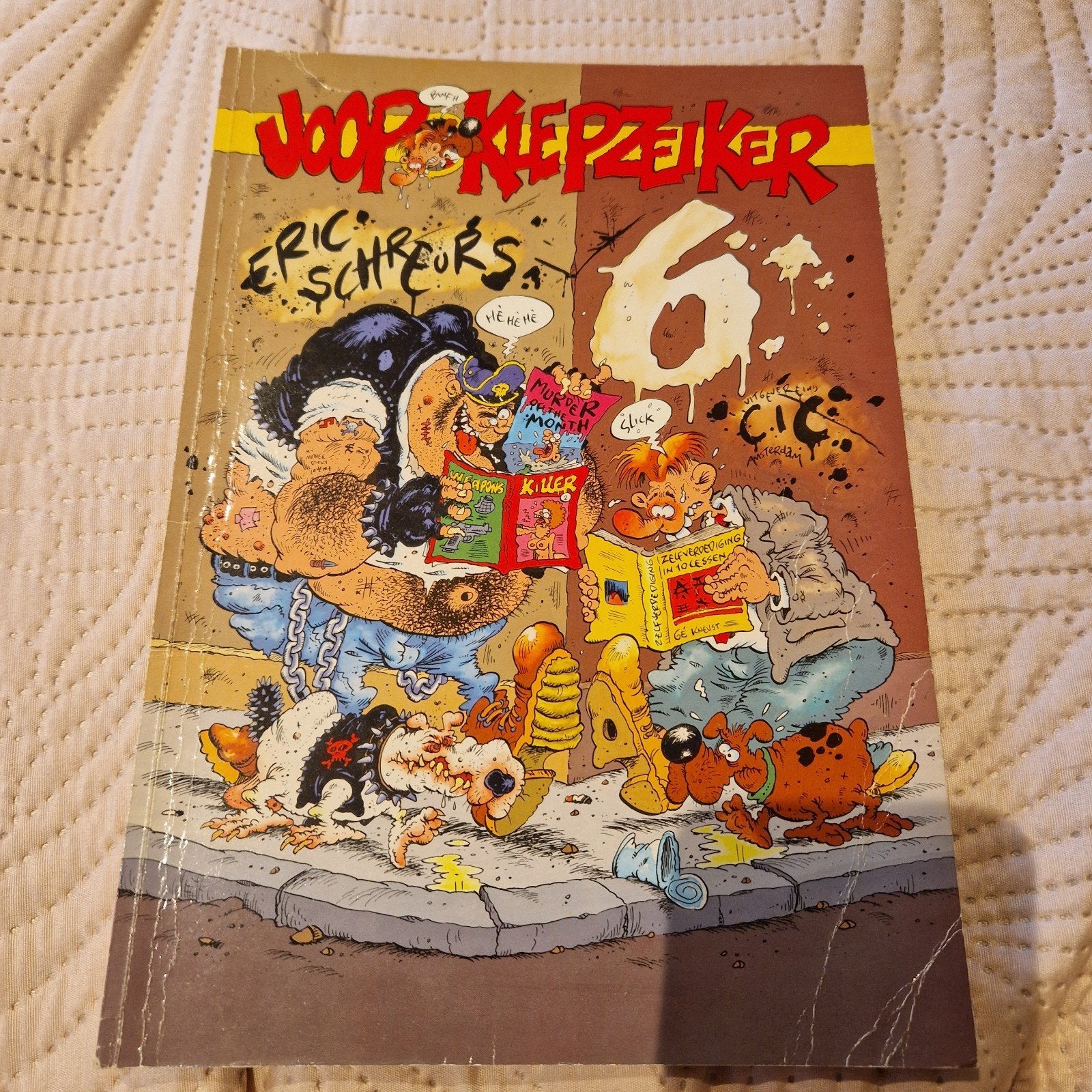 Joop Klepzeiker 6 - Eric Schreurs stripboek, Eén stripboek, Ophalen of Verzenden, Gelezen, Eric Schreurs
