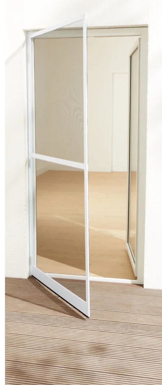 Nieuwe hordeur 100x210 cm - Ideaal voor voor- of achterdeur, 80 tot 100 cm, Hordeur, Nieuw, Ophalen of Verzenden