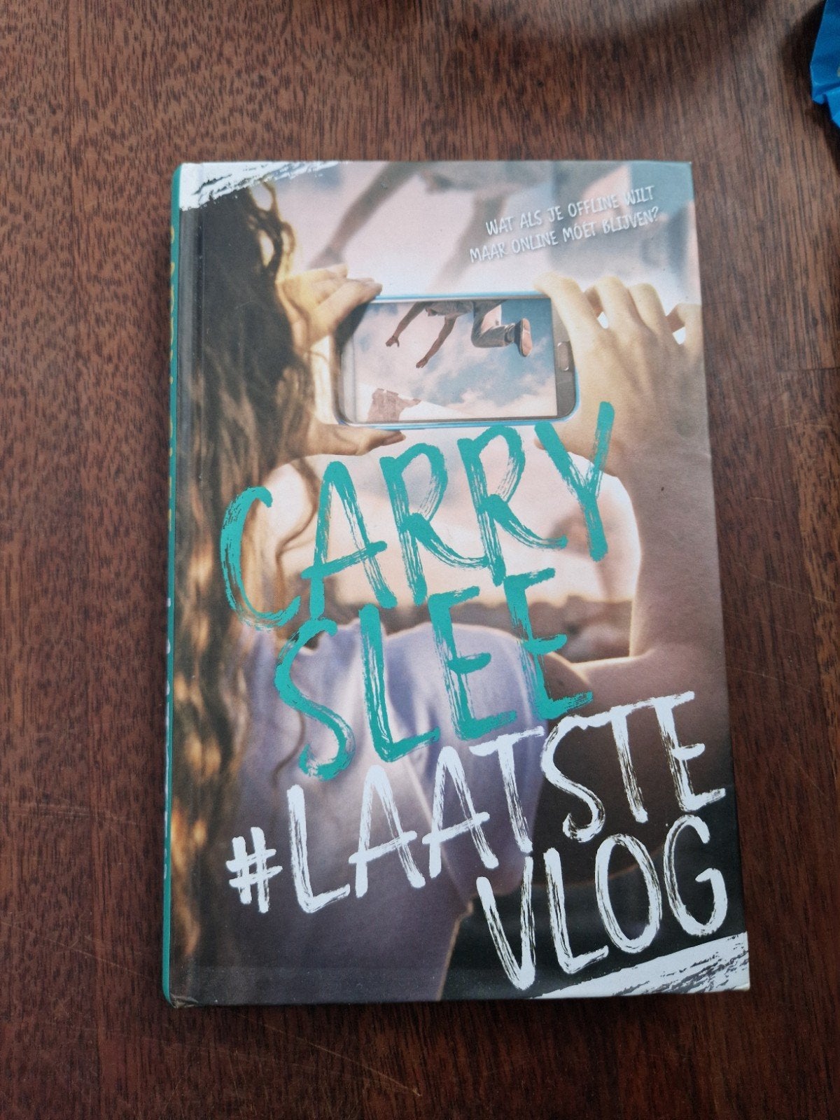 Carry Slee - #LAATSTE VLOG (Jeugdboek), Ophalen of Verzenden, Zo goed als nieuw, Carry Slee, Fictie