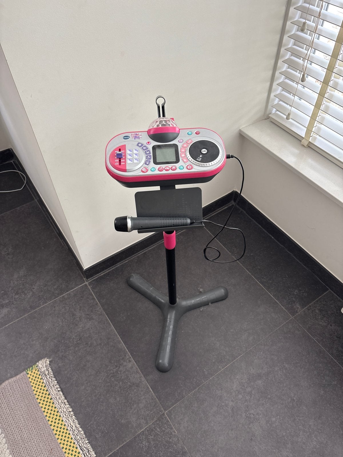 VTech Kidi SuperStar DJ Studio met microfoon, Ophalen of Verzenden, Zo goed als nieuw, Complete set
