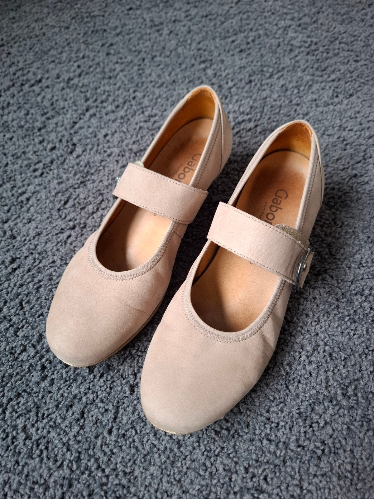 Gabor schoenen maat 6H, Schoenen met lage hakken, Beige, Gabor, Ophalen of Verzenden
