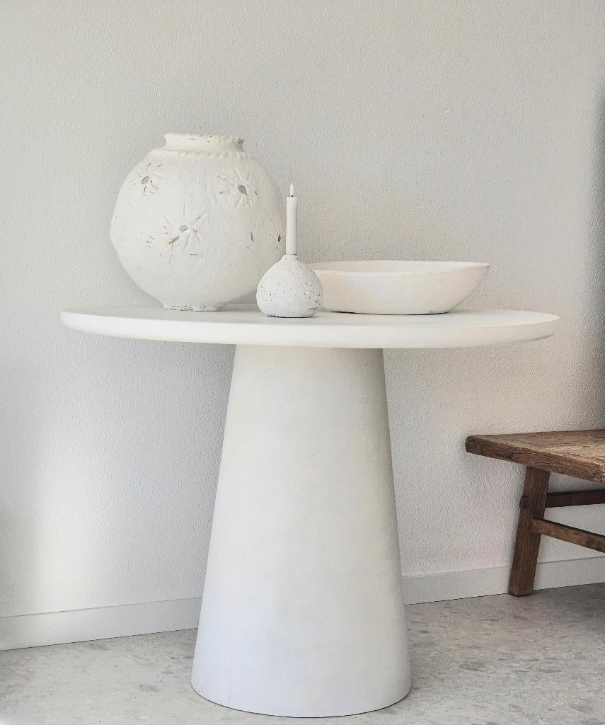 Woood Damon sidetable / Eettafel - Ø100cm Loods 5 VT Wonen, Ophalen, 50 tot 100 cm, Rond, Zo goed als nieuw