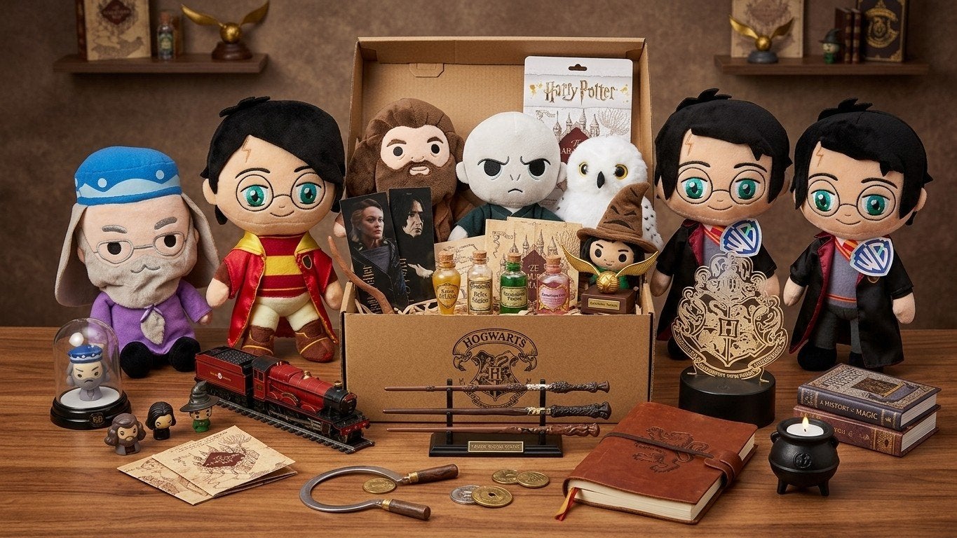Harry potter item box, Ophalen of Verzenden, Nieuw, Actiefiguurtje