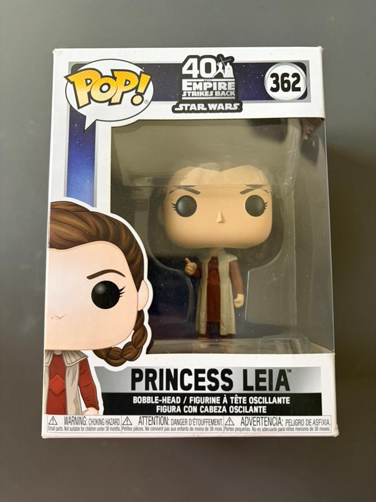 Funko Pop! Princess Leia #362 - The Empire Strikes Back, Ophalen of Verzenden, Nieuw