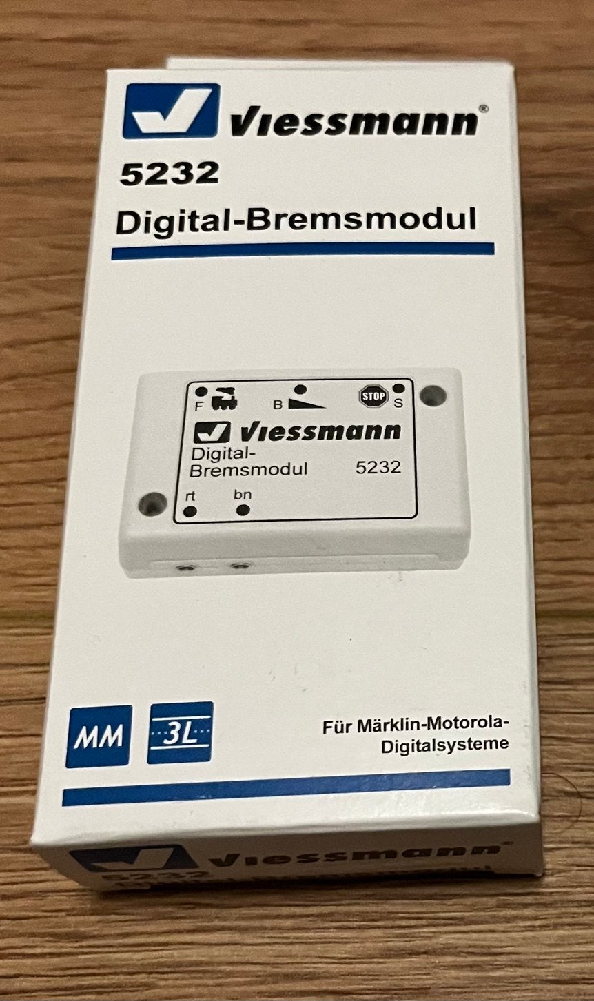Viessmann 5232 Remmodule nieuw in OVP, Ophalen of Verzenden, Nieuw, Gelijkstroom, Overige merken