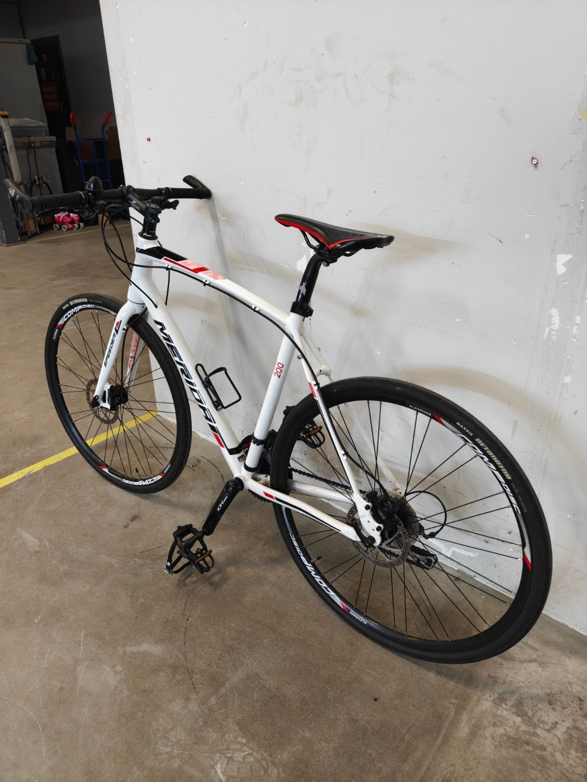 Merida Speeder 200 - Hybride fiets met schijfremmen, 28 inch, Gebruikt, Meer dan 20 versnellingen, Schijfrem