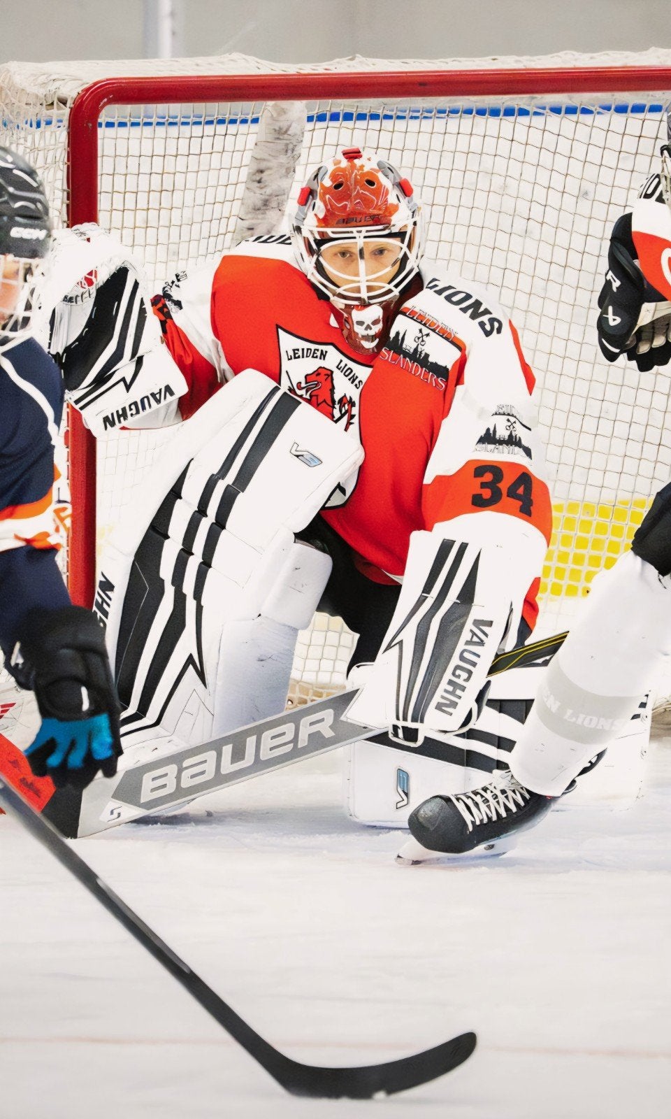 Vaughn Pro keepers set (excl. helm) - let op!! Full Right, Sport en Fitness, Verzenden, Zo goed als nieuw, Bescherming