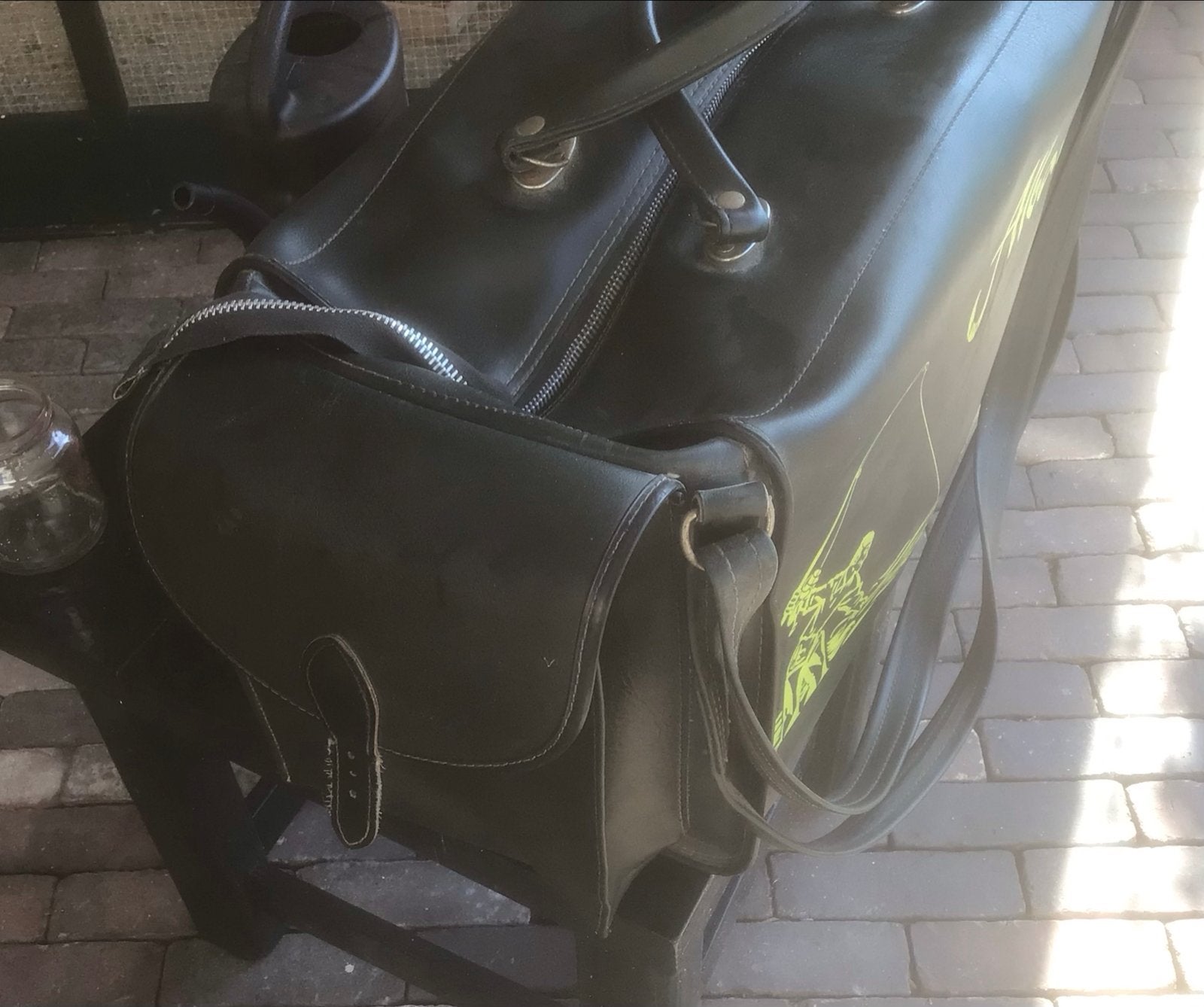 Albatros Sportvisserstas - Vintage Vis Tas, Ophalen, Gebruikt, Koffer of Tas