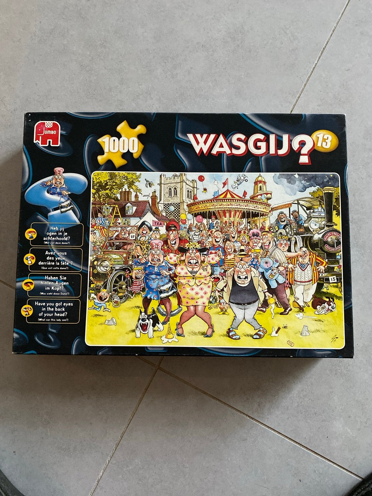 Wasgij? 13 Legpuzzel - Dansmarieke? 1000 stukjes, Ophalen of Verzenden, 500 t/m 1500 stukjes, Gebruikt, Legpuzzel