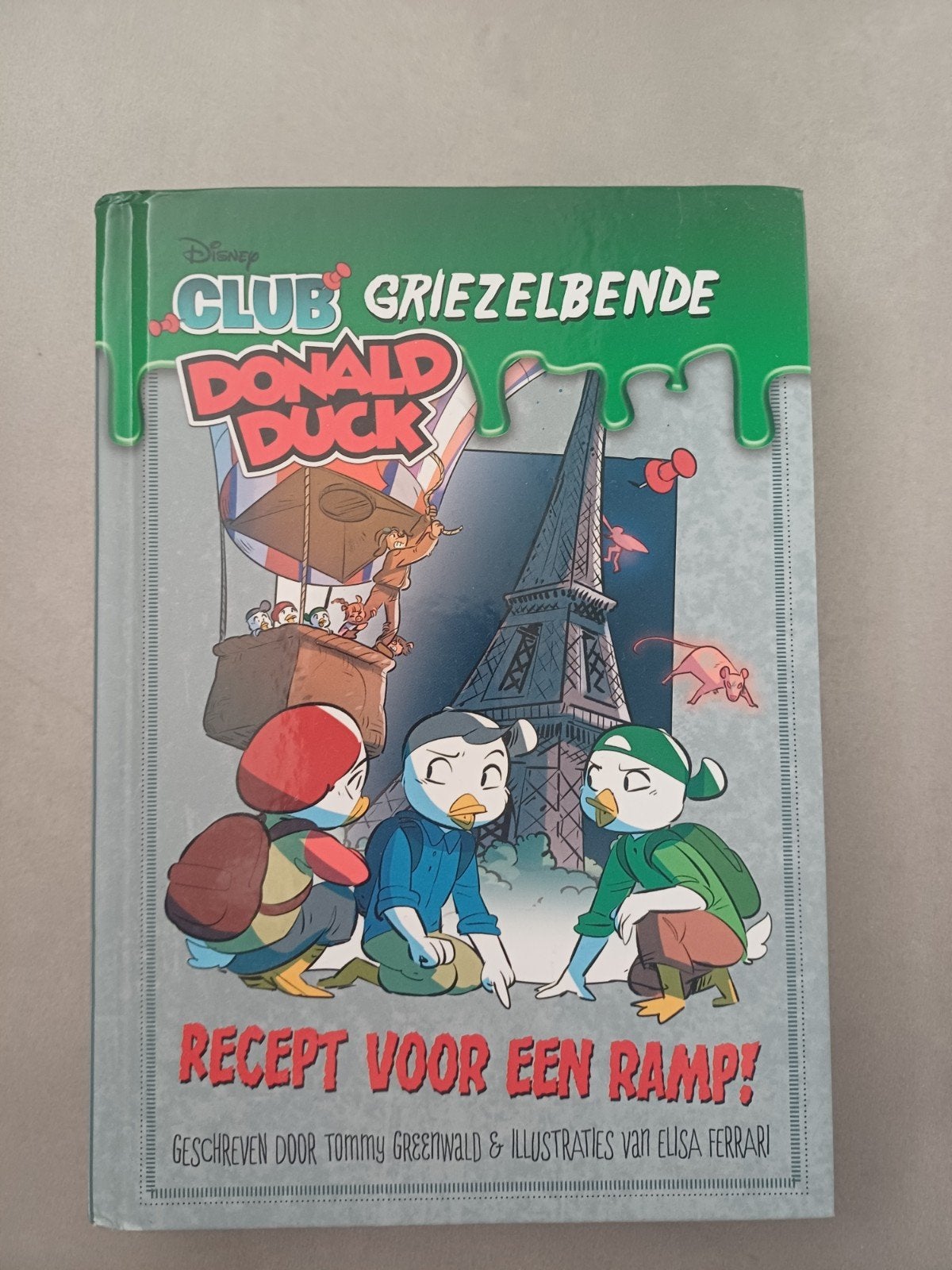 Club Griezelbende Donald Duck: Recept voor een Ramp!, Fictie algemeen, Tommy Greenwald, Nieuw, Ophalen of Verzenden