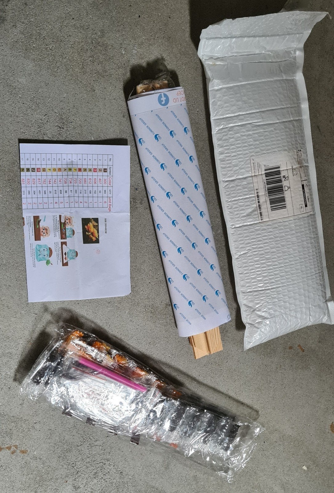 Nieuwe Diamond Painting Set met Houten Lijst - 30x40cm, Diamond painting, Nieuw, Overige merken, Meerkleurig