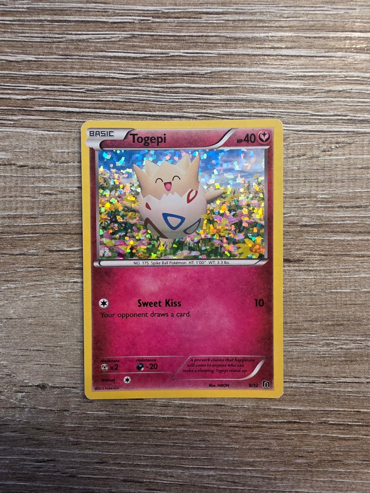 Togepi 9/12 McDonald's 2016, Ophalen of Verzenden