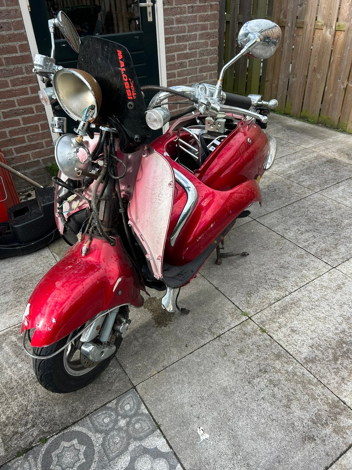 Klus scooter, Ophalen of Verzenden, Gebruikt, Zadel, Overige merken
