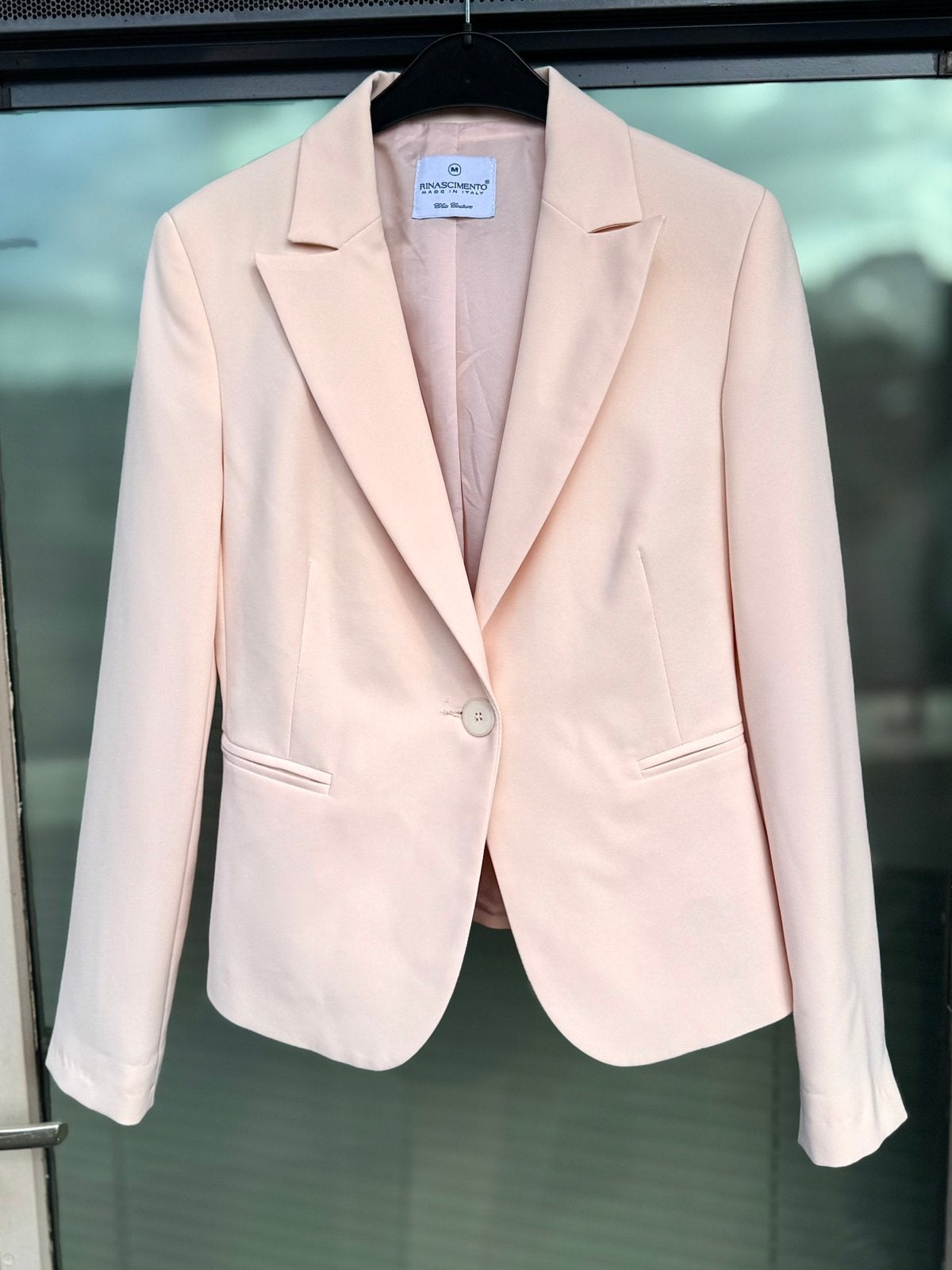 Rinascimento lichtroze blazer/jasje – Maat M, Maat 38/40 (M), Ophalen of Verzenden, Jasje, Roze