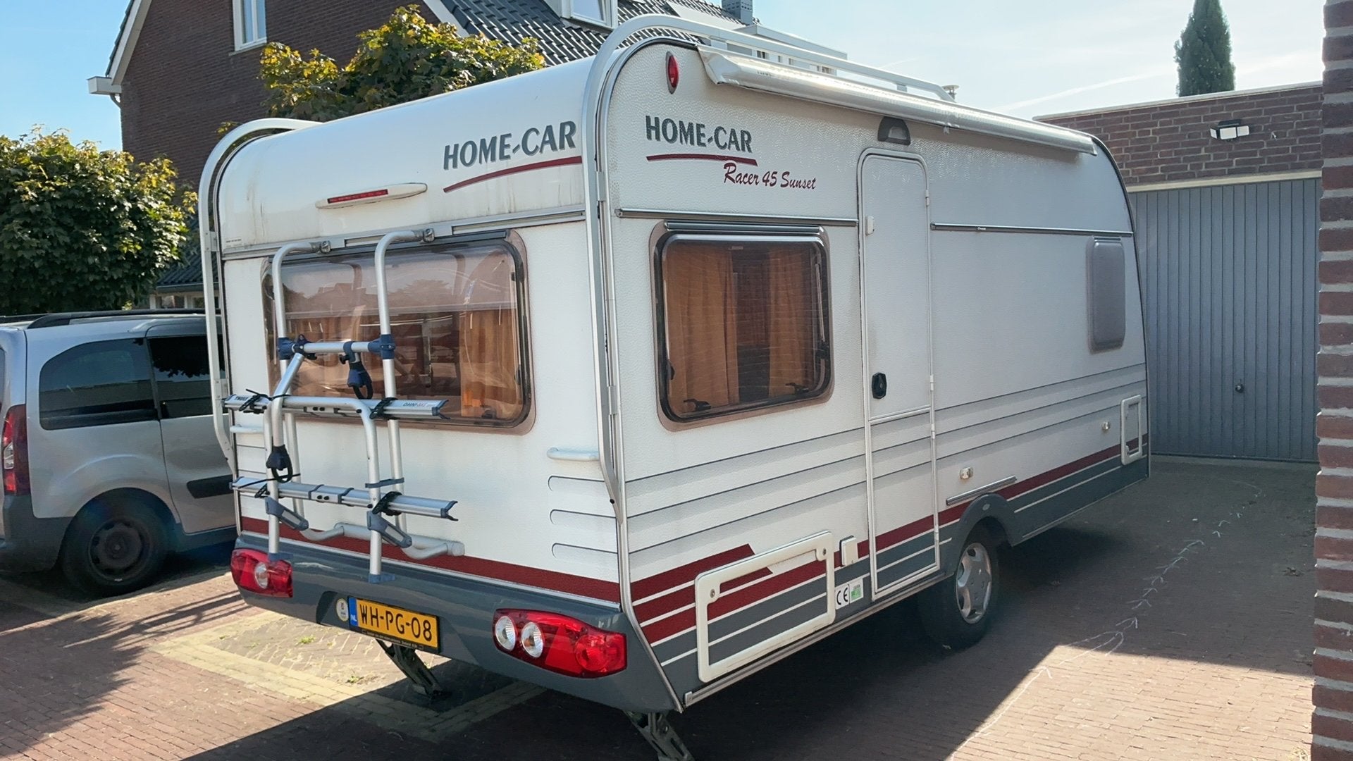 Home-car Racer 45 Sunset, Home-car, Fietsenrek, Rondzit, Frans bed