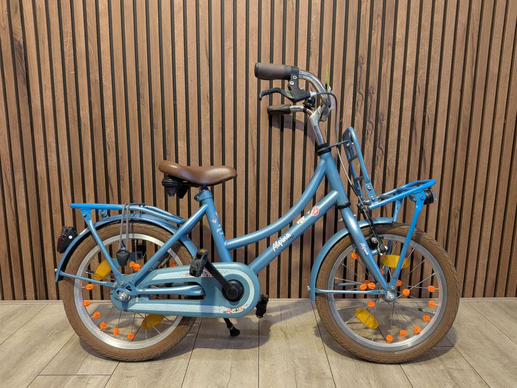 Alpina Clubb 16 inch meisjesfiets, Terugtraprem, Gebruikt, Alpina, Niet ingevuld
