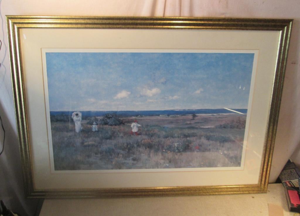Mooi Vergulde Houten Fotolijst - 93x66 / 87x60, Ophalen of Verzenden, Zo goed als nieuw
