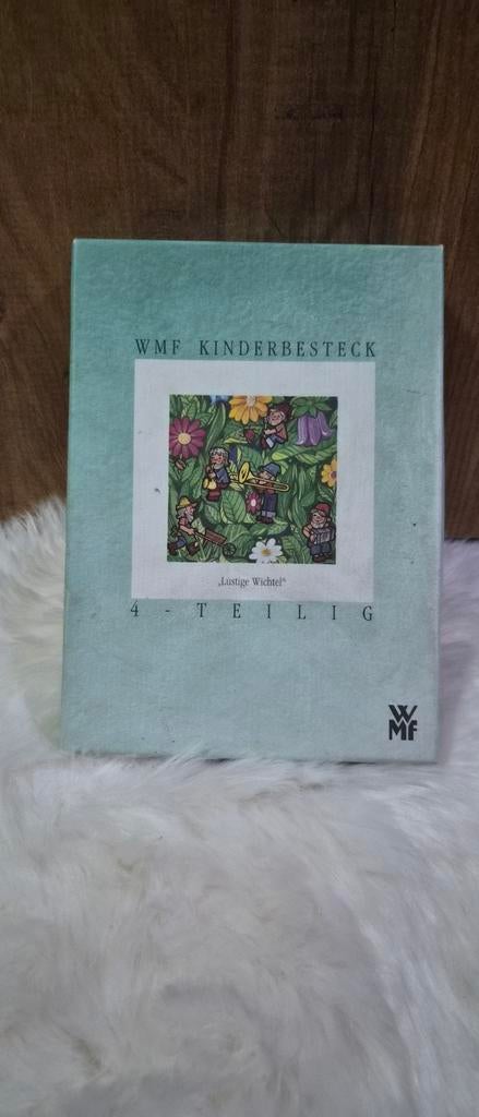 WMF Kinderbestek 4-delig - Lustige Wichtel, Huis en Inrichting, Keuken | Bestek, Ophalen of Verzenden, Nieuw, Rvs of Chroom