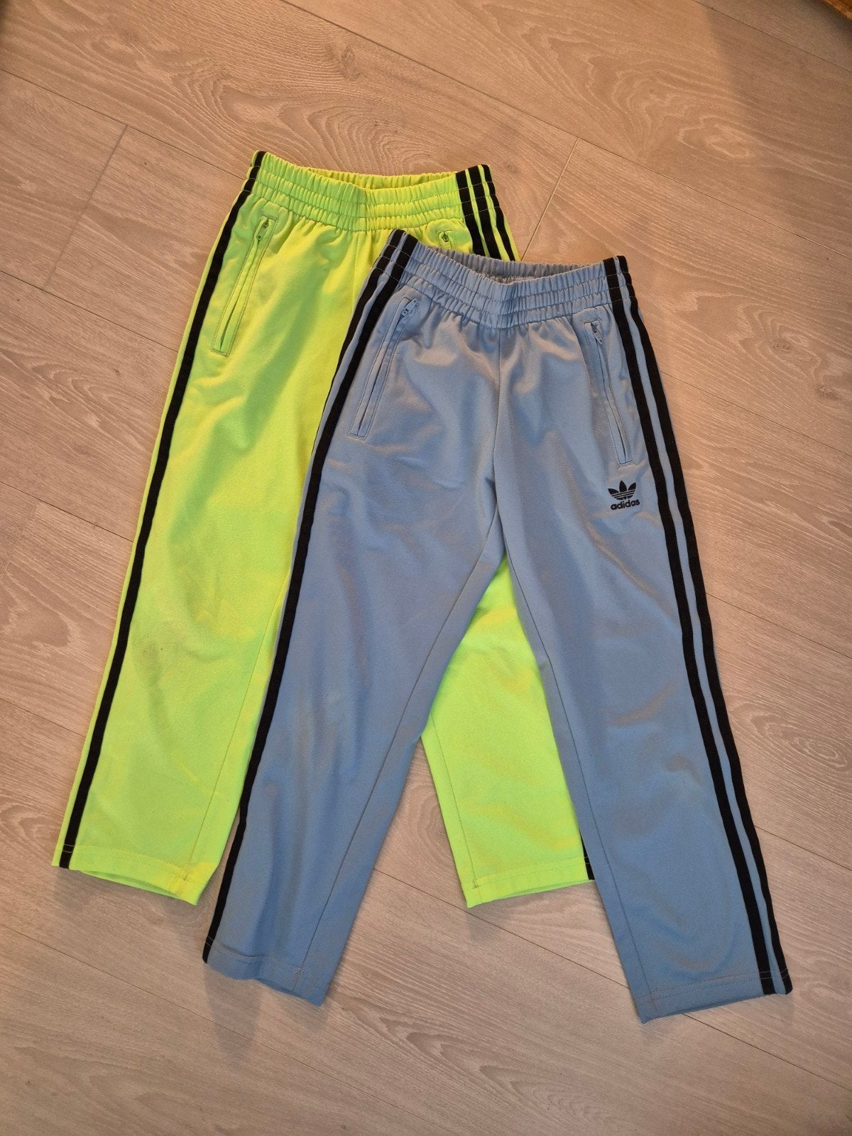 Set van 2 Adidas Firebird Regular trainingsbroeken, mt 128, Broek, Adidas, Gebruikt, Jongen of Meisje