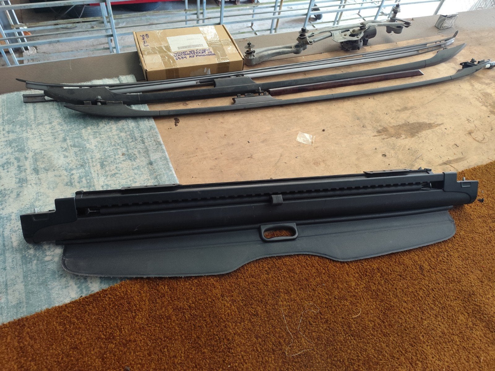 Bagage afdekhoes / Rollo BMW E39 Touring, Ophalen of Verzenden, Gebruikt