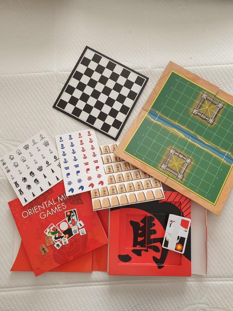 The Oriental Mind Games Pack - Diverse Bordspellen Collectie, Hobby en Vrije tijd, Gezelschapsspellen | Bordspellen, Een of twee spelers