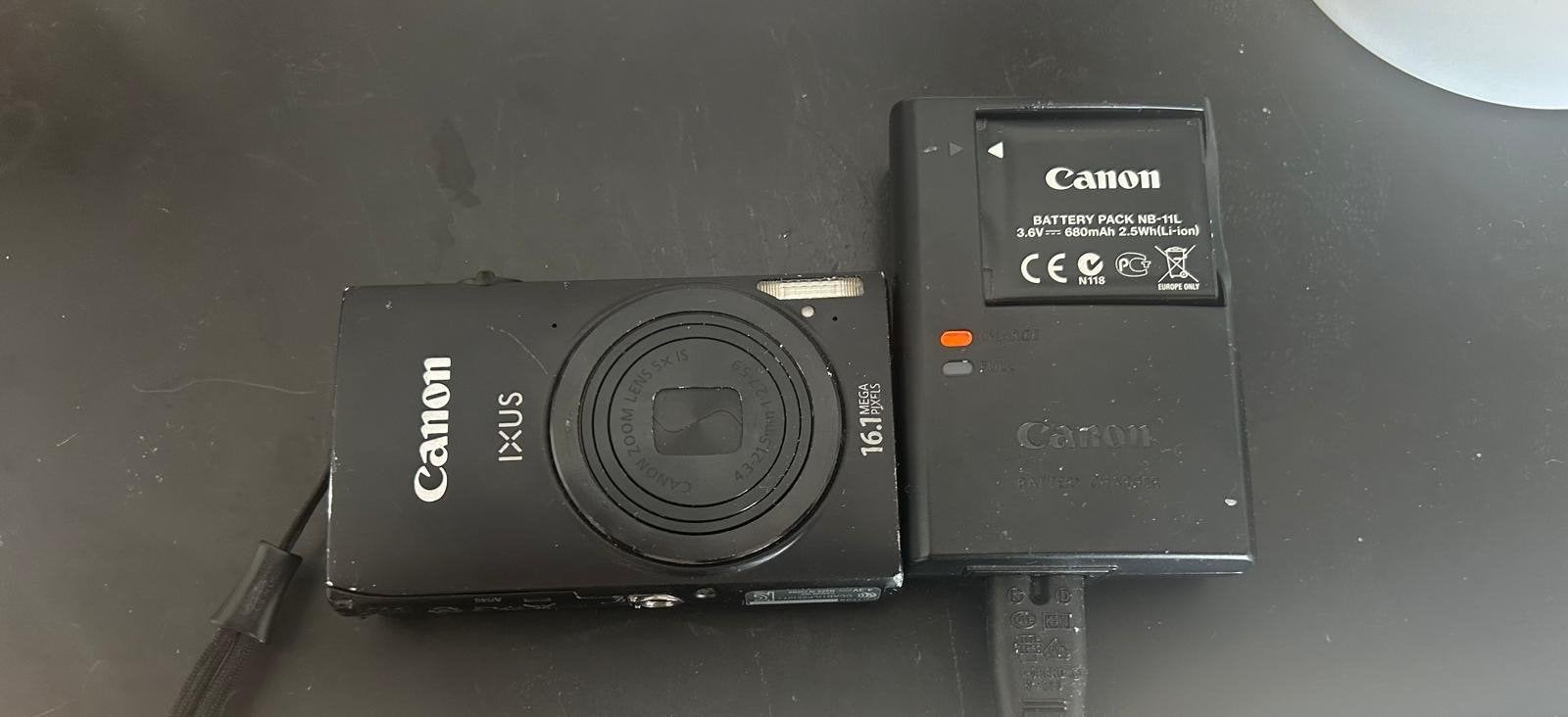 Canon IXUS 16.1 MP Compactcamera met Oplader, Ophalen, Gebruikt, Canon, Compactcamera