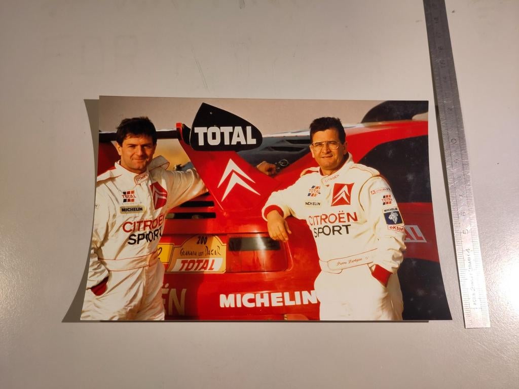 Citroën ZX Rallye Raid Lartigue persfoto (070), Ophalen of Verzenden, Zo goed als nieuw, Overige onderwerpen