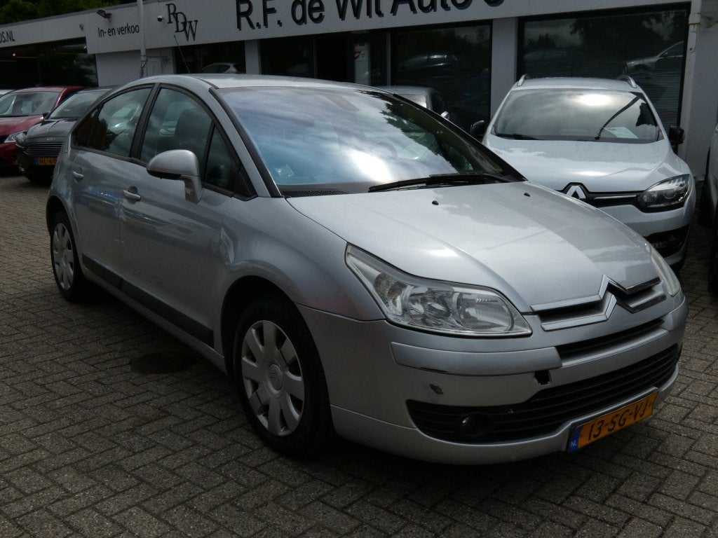 Citroën C4 1.6-16V L. Ambiance Automaat (bj 2006), Auto's, Gebruikt, 4 cilinders, Metallic lak, Bedrijf