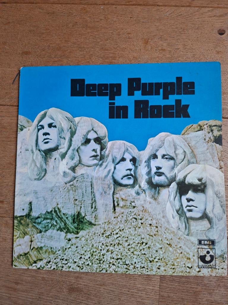 Deep Purple - In Rock LP (Originele Persing), Gebruikt, Originele persing, Ophalen of Verzenden, 1970 - 1979