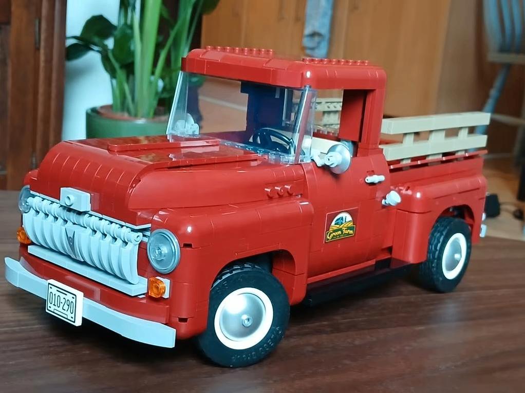 Lego Pick-up truck (set 10290), Ophalen, Zo goed als nieuw, Complete set, Lego